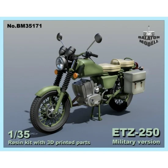Balaton Modell BM35171 1/35 ETZ-250 Military Version Motorcycle