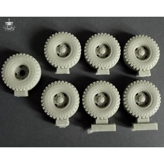 Balaton Modell BM3539 1/35 O-47 Wheels Set for ICM/Trumpeter Ural Kit