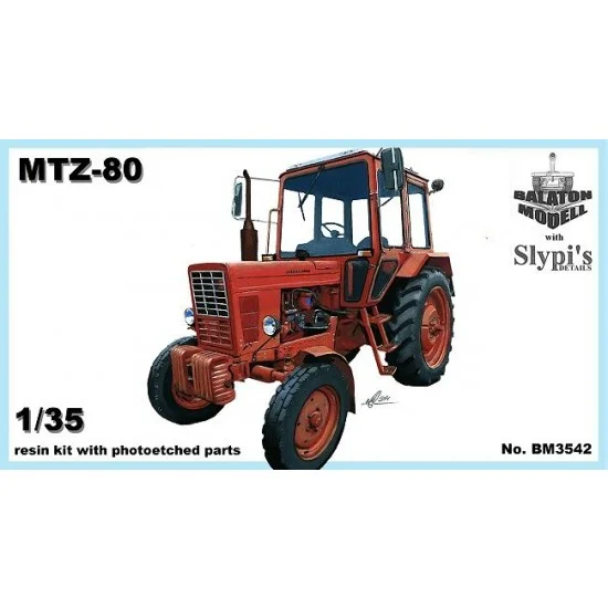 Balaton Modell BM3542 1/35 MTZ-80 Cube Cab