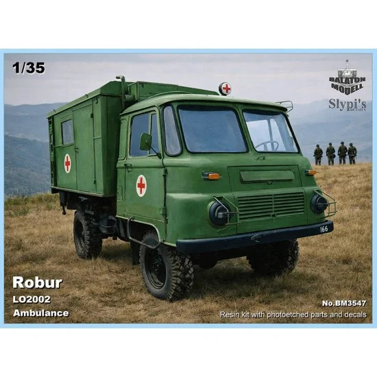 Balaton Modell BM3547 1/35 Robur Lo2002 Ambulance - Military Vehicles & Tanks