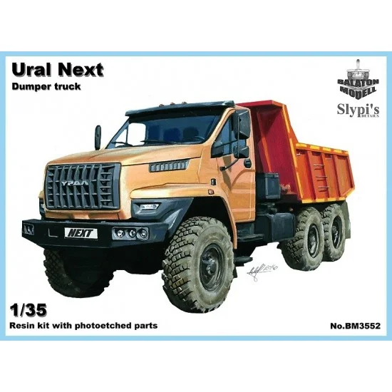 Balaton Modell BM3552 1/35 Ural Next Dumper Truck - Military Vehicles & Tanks