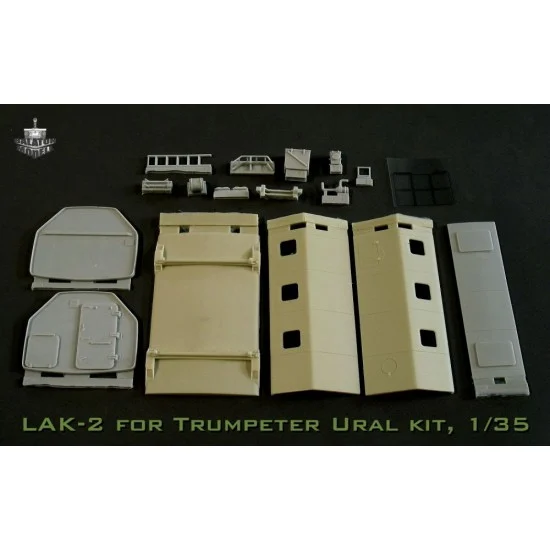 Balaton Modell BM3553 1/35 LAK-2 Shelter for Trumpeter Ural kit
