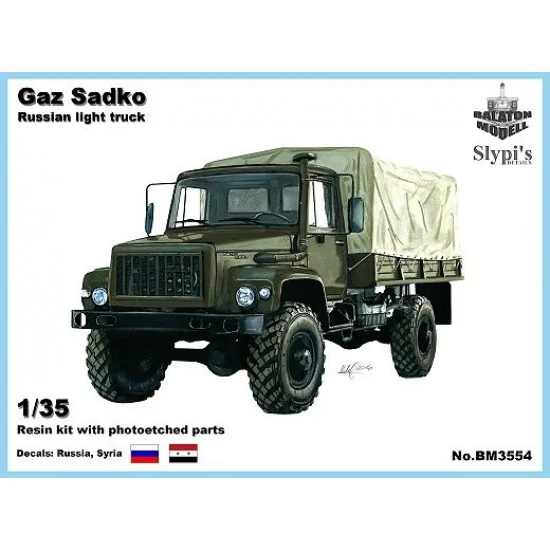 Balaton Modell BM3554 1/35 Gaz Sadko Light Truck - Military Vehicles & Tanks