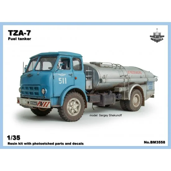 Balaton Modell BM3558 1/35 MAZ-500/TZA-7 Fuel Tanker