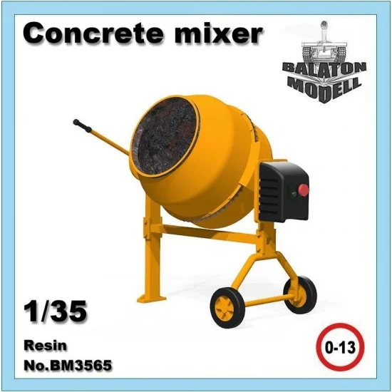 Balaton Modell BM3565 1/35 Concrete Mixer - Scenics & Diorama