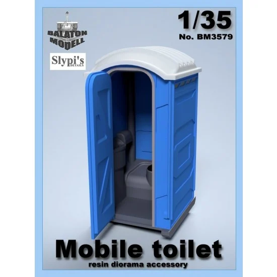 Balaton Modell BM3579 1/35 Mobile Toilet - Scenics & Diorama
