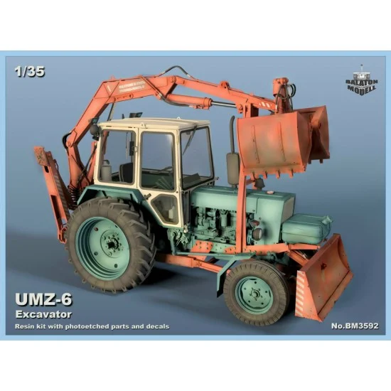 Balaton Modell BM3592 1/35 UMZ-6 Excavator