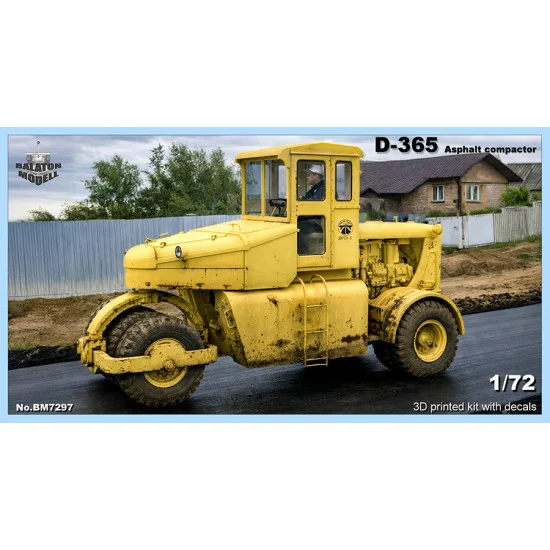 Balaton Modell BM7297 1/72 D-365 Asphalt Compactor