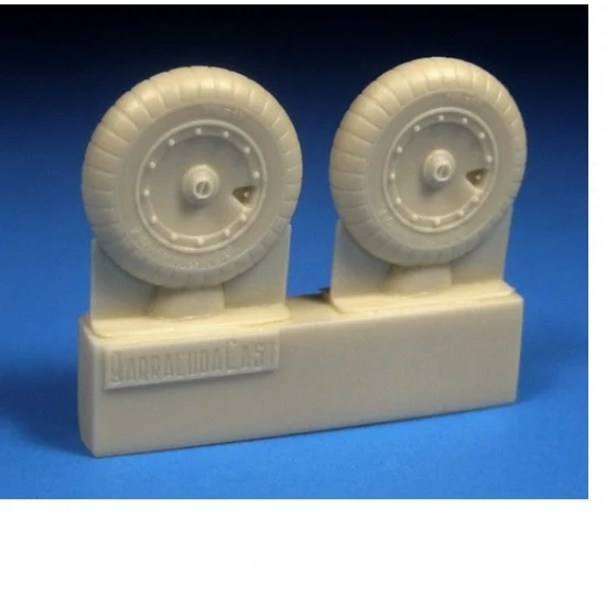 Barracuda BR-48422 1/48 Fw 190A-6 - A-9 F/D Mainwheels w/Ribbed Tyres for Eduard/Hasegawa/Tamiya/Dragon.etc