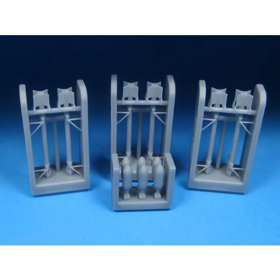 Barracuda BR48526 1/48 Sea Fury RP-3 Rockets and Rails for Airfix/Trumpeter