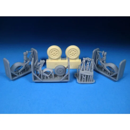 Barracuda BR-48536 1/48 Gloster Meteor MK 8/9 Landing Gear for Airfix kit