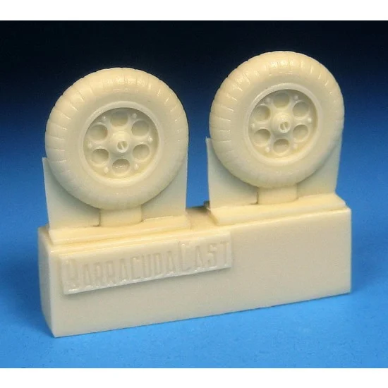Barracuda BR-72353 1/72 Fw 190A-1 thru A-5 Mainwheels for Hasegawa/Tamiya/Eduard kits