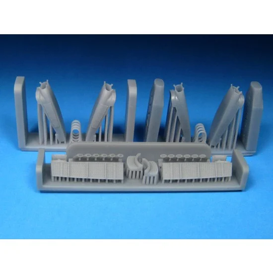Barracuda BR72467 1/72 Mosquito Mk XVI Nacelles Upgrade Set for Airfix kits - Model Planes