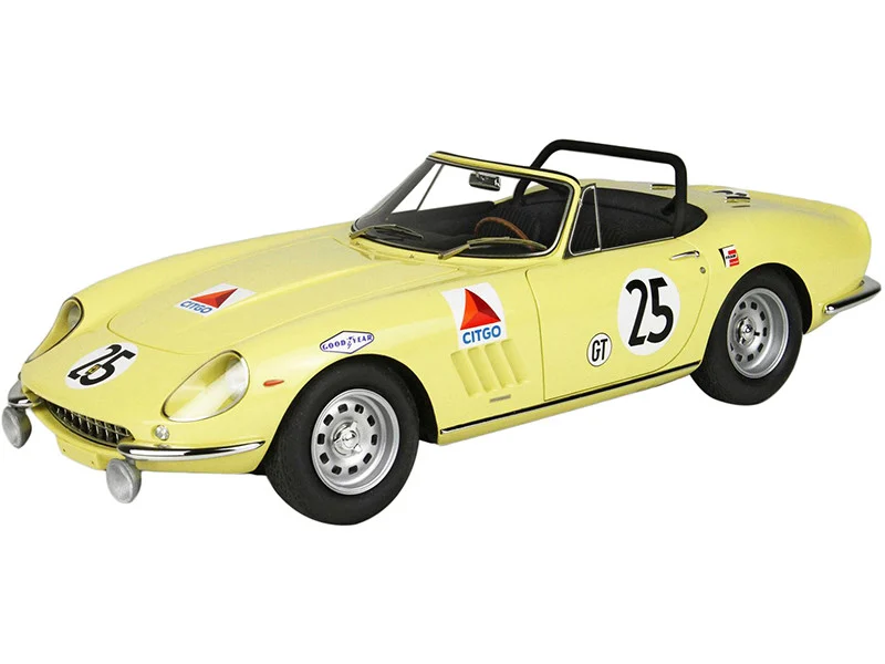 Ferrari 275 GTS/4 #25 The North American Racing Team (NART) Sebring 12H (1967) with DISPLAY CASE Limited Edition to 200 pieces Worldwide 1/18 Model Car by BBR - Ferrari Models