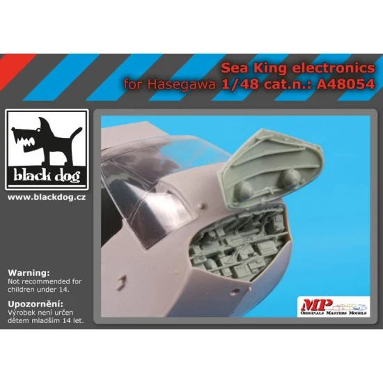 Black Dog A48054 1/48 Sea King Electronics for Hasegawa kits - Model Planes