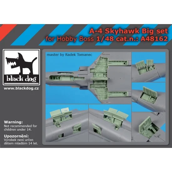Black Dog A48162 1/48 A-4 Skyhawk Super Detail Set for HobbyBoss kits