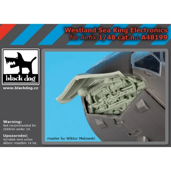 Black Dog A48199 1/48 Westland Sea King Electronics for Airfix kits - Model Planes