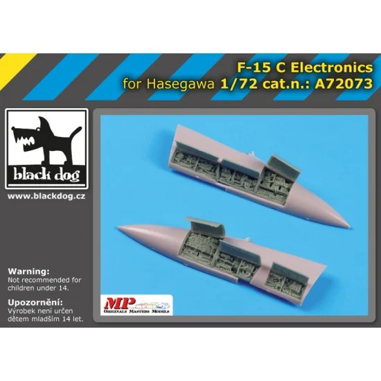 Black Dog A72073 1/72 McDonnell Douglas F-15 C Eagle Electronics for Hasegawa kits