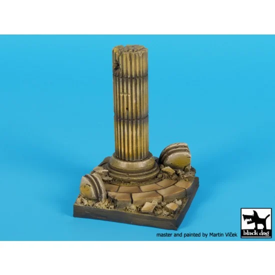 Black Dog D35089 1/35 Column Diorama Base No.2 (Base Size: 60mm x 60mm) - Scenics & Diorama