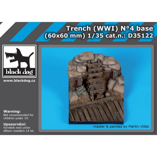 Black Dog D35122 1/35 WWI Trench Vol.4 - Scenics & Diorama
