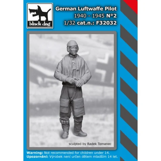 Black Dog F32032 1/32 German Luftwaffe Pilot 1940-45 Vol.2