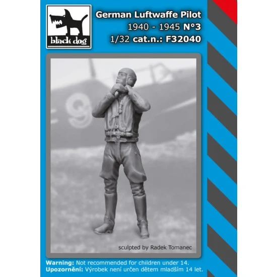 Black Dog F32040 1/32 German Luftwaffe Pilot 1940-1945 Vol.3