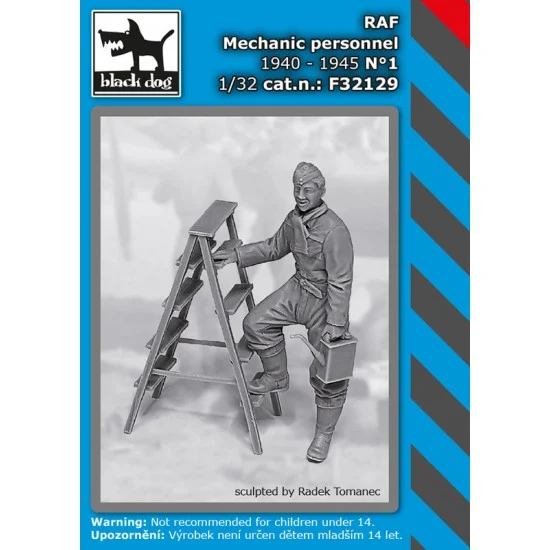 Black Dog F32129 1/32 RAF Mechanic Personnel 1940-45 Vol.1