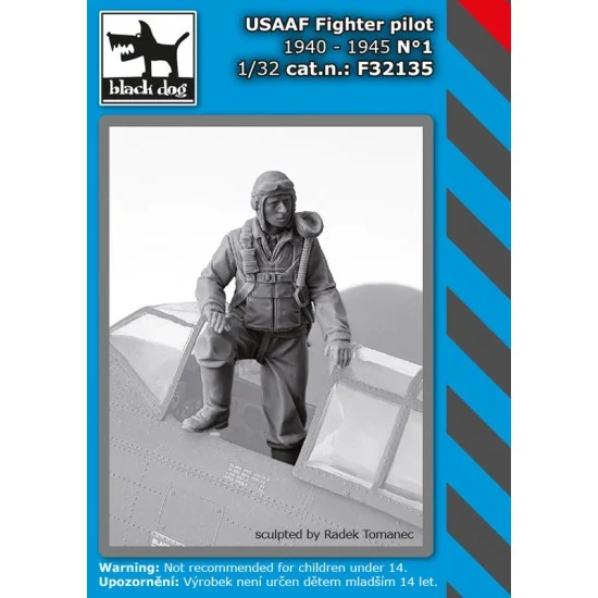Black Dog F32135 1/32 USAAF Fighter Pilot 1940-45 Vol. 1