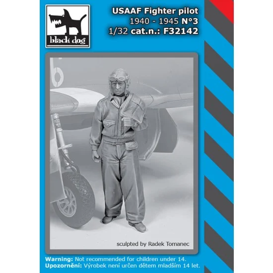 Black Dog F32142 1/32 USAAF Fighter Pilot 1940-45 Vol.3