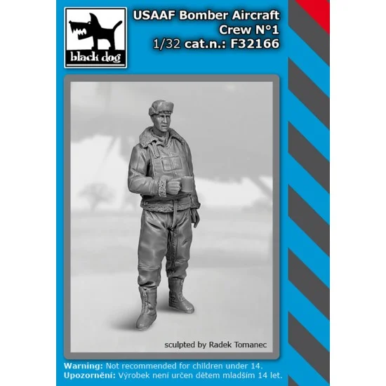 Black Dog F32166 1/32 USAAF Bomber Aircraft Crew Vol.1 - Model Figures