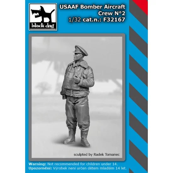 Black Dog F32167 1/32 USAAF Bomber Aircraft Crew Vol.2 - Model Figures