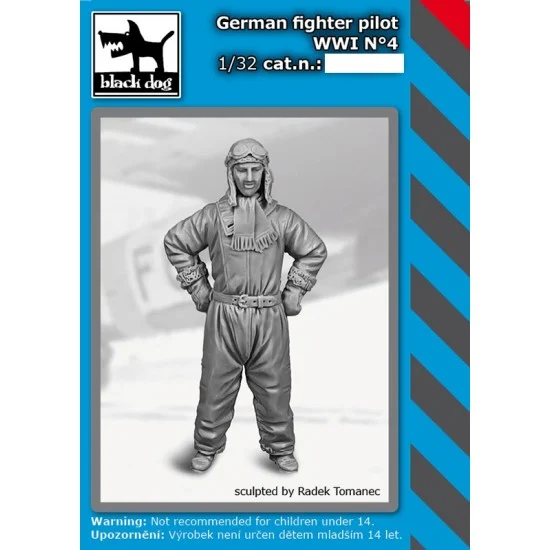 Black Dog F32174 1/32 WWI German Fighter Pilot Vol. 4 - Model Figures