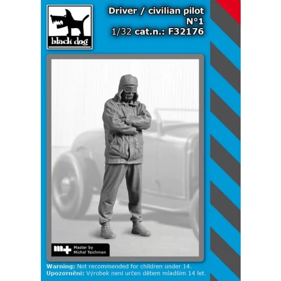 Black Dog F32176 1/32 Driver / Civilian Pilot Vol.1 - Model Figures
