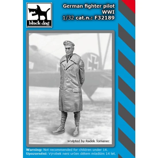 Black Dog F32189 1/32 WWI German Fighter Pilot Vol.2 - Model Figures