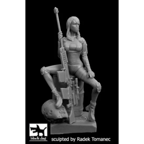 Black Dog F35160 1/35 Woman Hunter Cyborgs No.1 (1 figure) - Model Figures