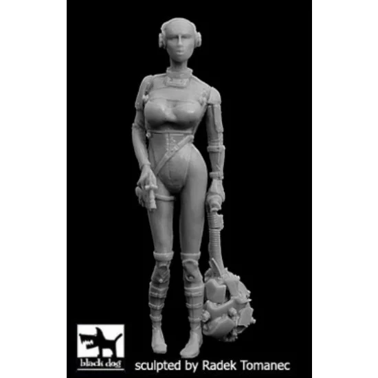 Black Dog F35161 1/35 Woman Hunter Cyborgs No.2 (1 figure) - Model Figures