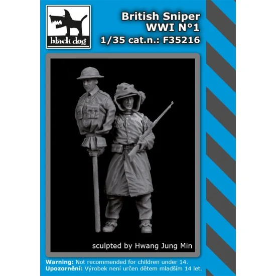 Black Dog F35216 1/35 WWI British Sniper Vol. 1 - Model Figures