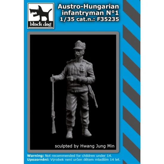 Black Dog F35235 1/35 Austro - Hungarian Infantryman Vol.1