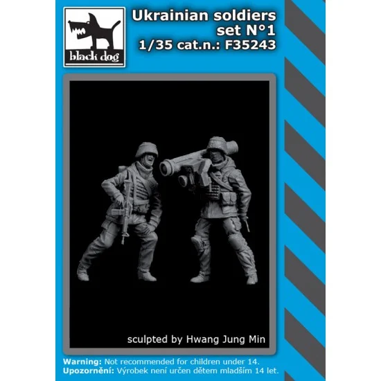 Black Dog F35243 1/35 Ukrainian Soldiers Set Vol.1 (2 figures) - Model Figures