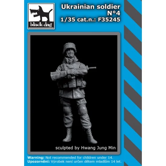 Black Dog F35245 1/35 Ukrainian Soldier Vol.4 - Model Figures