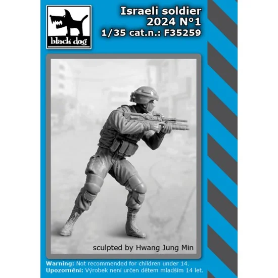 Black Dog F35259 1/35 Israeli Soldier 2024 Vol.1 - Model Figures