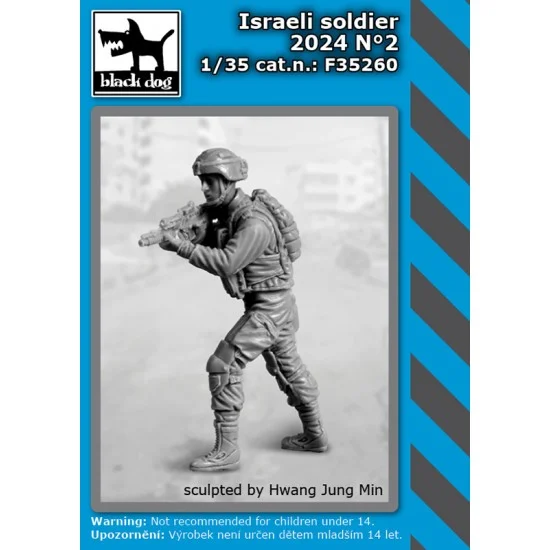 Black Dog F35260 1/35 Israeli Soldier 2024 Vol.2 - Model Figures