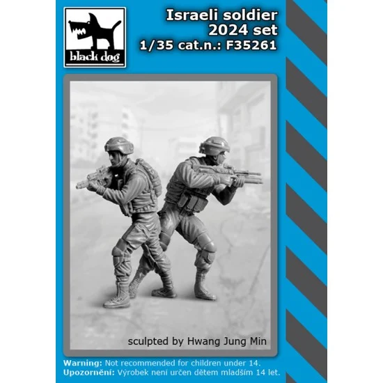 Black Dog F35261 1/35 Israeli Soldiers 2024 set (2 figures) - Model Figures