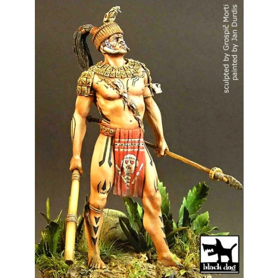Black Dog F75005 75mm "Apocalypto" Mayan Warrior - Model Figures