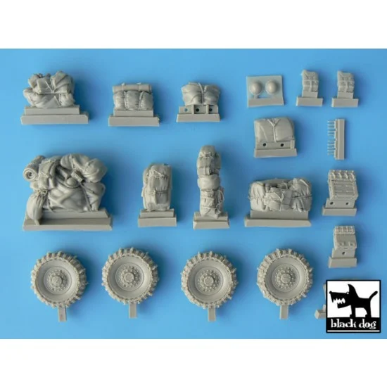 Black Dog T35006 1/35 Staghound Accessories Set Vol.1 for Bronco kit - Military Vehicles & Tanks