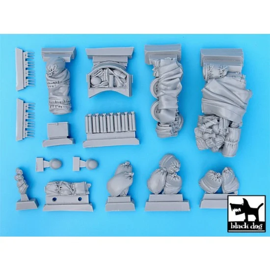 Black Dog T35030 1/35 PzKpfw.III Ausf.N Accessories Set for Dragon kit - Military Vehicles & Tanks