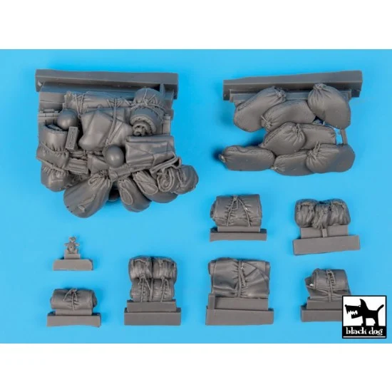 Black Dog T35056 1/35 M5A1 Stuart Light Tank Accessories & Stowage Set for Tamiya kit - Military Vehicles & Tanks