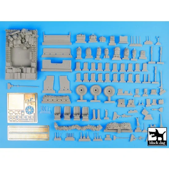 Black Dog T35077 1/35 M1078 LMTV Special Forces War Pig Conversion Set for Trumpeter kit - Military Vehicles & Tanks