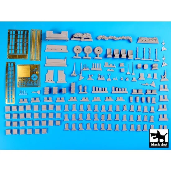 Black Dog T35106 1/35 M1083 MTV "War Pig" Accessories Set for Trumpeter kit - Military Vehicles & Tanks