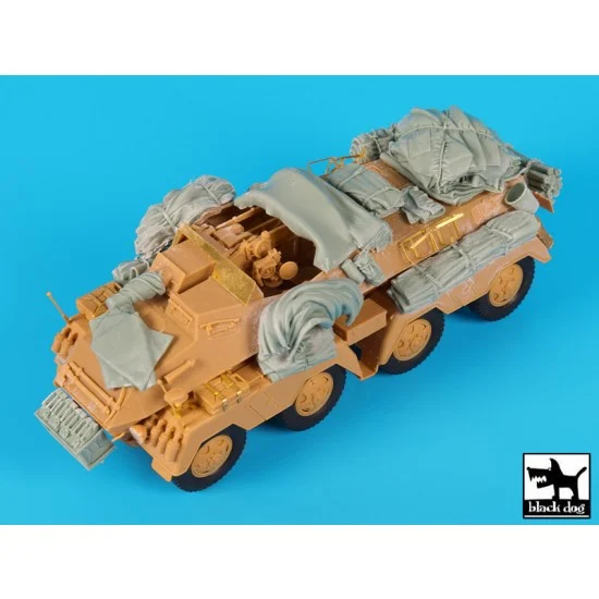 Black Dog T35176 1/35 Sd.Kfz.233 Accessories Set - Military Vehicles & Tanks